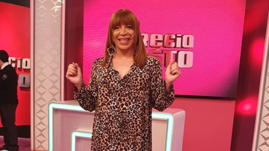 El barbijo animal print de Lizy Tagliani que marca tendencia