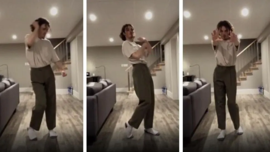 Apareció un fantasma mientras un joven grababa un TikTok