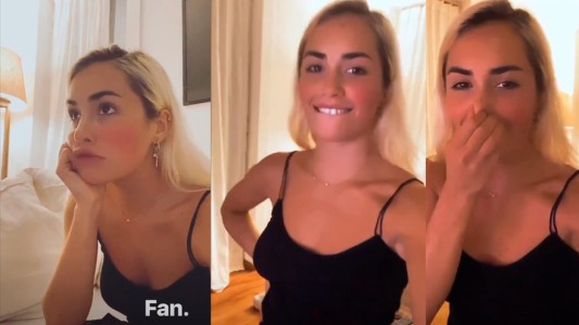 Así reaccionó Lali Espósito al primer capítulo de Casi Ángeles