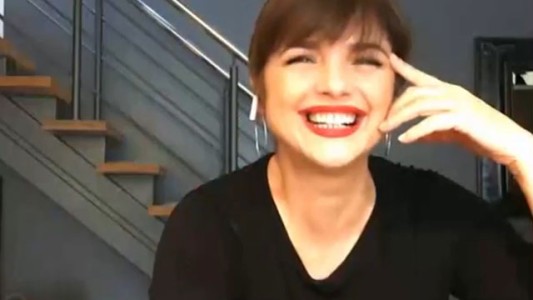 Araceli González se animó a hacer terapia a distancia