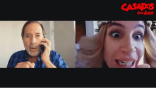Casados con hijos en cuarentena: Moni y Pepe se volvieron a encontrar