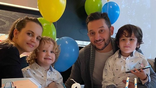 El tierno festejo de cumpleaños de Beltrán, el hijo de Paoloski y Garciarena