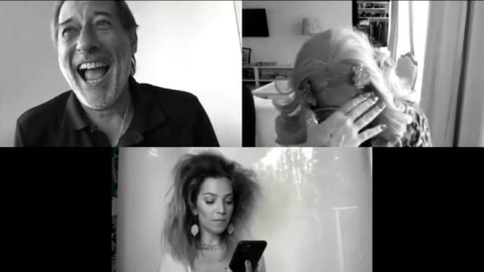 Detrás de escena: la videollamada fallida de Los Argento