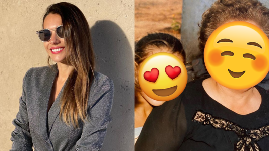 La foto retro de Pampita en su infancia