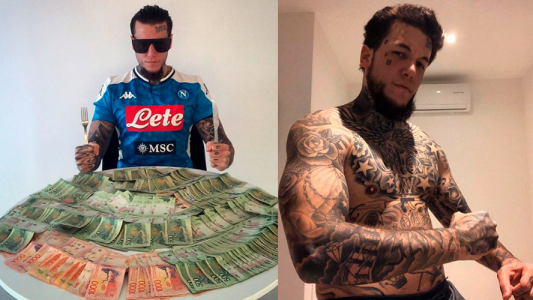 La foto de Alexander Caniggia que generó polémica