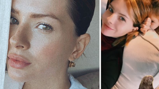 El tierno video de la China con Magnolia mostrando su pancita