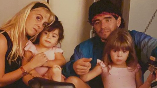 El mensaje de Gianinna Maradona a su familia