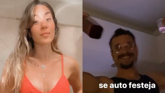 El festejo del día del padre de Jimena Barón y Daniel Osvaldo