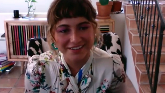 Sofía Reyes se animó al diván virtual