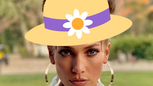 ¡El insólito look de Jennifer López!