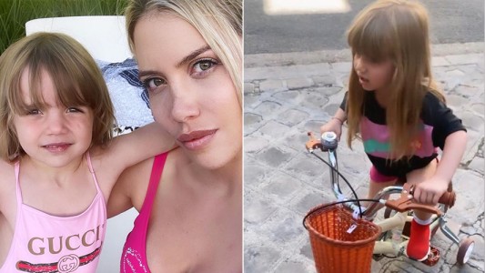 El divertido video de la hija de Wanda