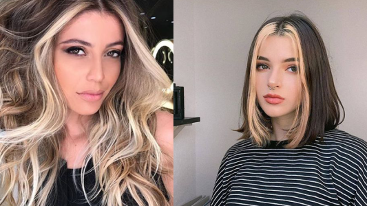 Famosas que se sumaron a la nueva tendencia del hair contouring