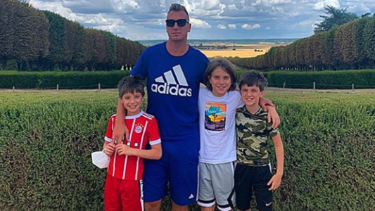 “Soñando con este día”: Así fue el reencuentro de Maxi López con sus hijos