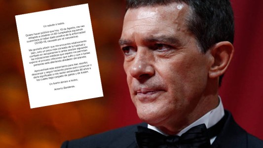 Antonio Banderas se contagió Covid-19