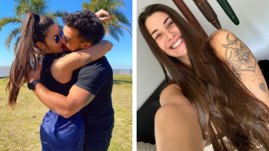 Ivana Nadal compartió más fotos románticas con Bruno Siri