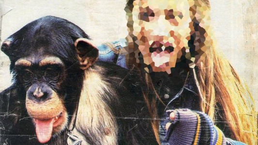 Revelan polémica foto de Nicole Neumann abrazada a un mono