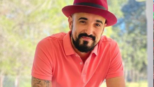 Abel Pintos publicó una foto de su hijo