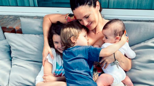 El dulce mensaje de Paula Chaves en el día de la madre