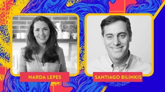 Mirá TEDxRíodelaPlata en vivo con Narda Lepes y Santiago Bilinkis