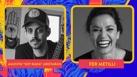 Mirá TEDxRíodelaPlata en vivo con Agustín (Soy Rada) Aristarán y Fernanda Metilli