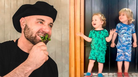 El tierno video de Germán Martitegui y sus hijos