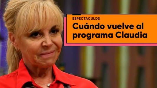 Polino confirmó cuándo vuelve Claudia a Masterchef