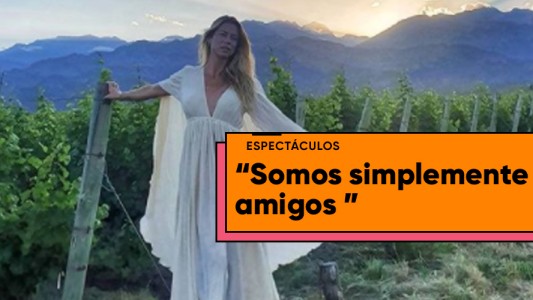 Nicole Neumann habló de la supuesta relación con Gonzalo Gamarra