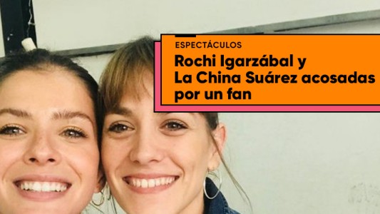 Rochi Igarzábal reveló que China Suárez y ella sufrieron acoso de parte de una fan en Casi Ángeles