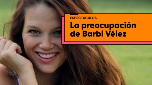 Barbi Velez viajó al Caribe y expresó una gran preocupación