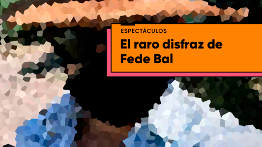 El polémico disfraz de Fede Bal