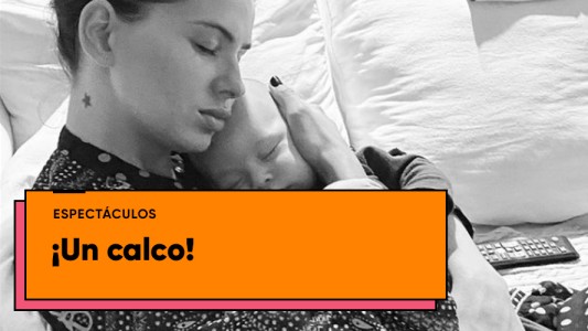 El gran parecido de Amancio con la China Suárez