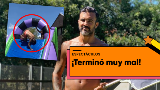 ¡La impactante caída de Fabián Cubero!