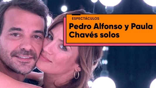 Paula Chaves y Pedro Alfonso se fueron de vacaciones solos