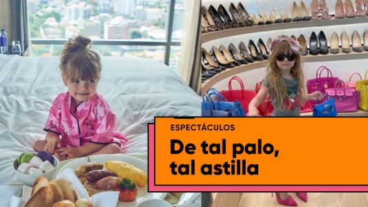 El lujoso vestidor de Isabella Icardi