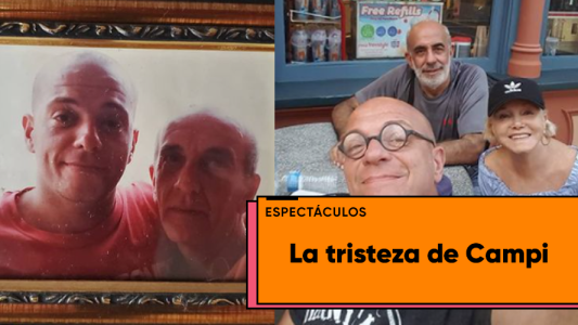 El dolor de Campi: "perdió a sus dos padres en diez días"