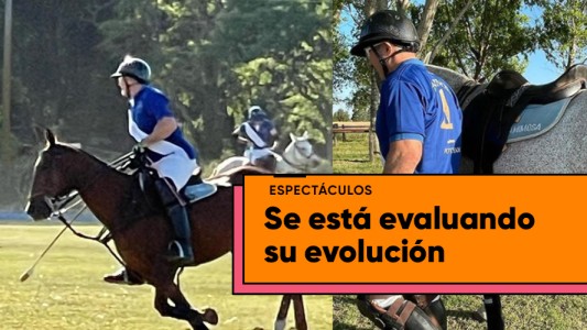 Fernando Burlando cayó de un caballo y fue hospitalizado