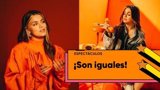 Un calco: el increíble parecido de Natalie Pérez con su mamá