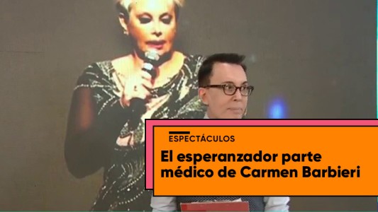 El nuevo parte médico de Carmen Barbieri: "Si todo sigue así, en los próximos días..."