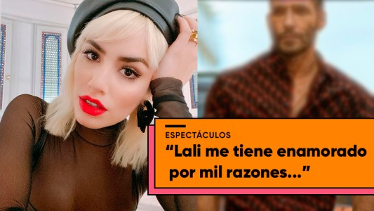 El galan que se le declaró a Lali en vivo por televisión