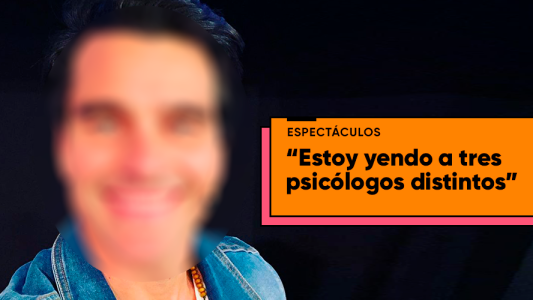 El famoso que confesó que va a tres psicólogos