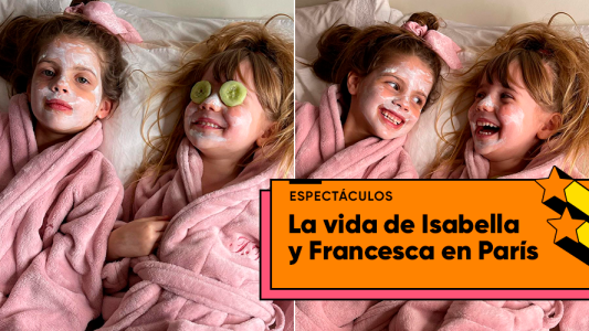 La habitación de Isabella y Francesca Icardi en la ciudad parisina