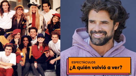 Luciano Castro se reencontró con una ex compañera de “Jugate Conmigo”