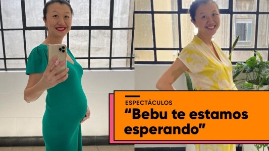 El tierno posteo de Karina Gao y su pancita de embarazada