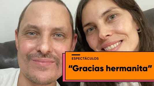 El mensaje de Lío Pecoraro minutos antes del trasplante de médula con su hermana