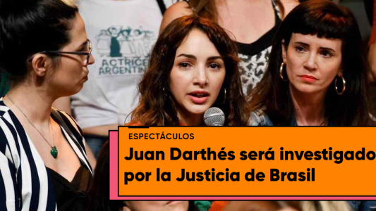 Thelma Fardin anunció que la fiscalía de Brasil acusó formalmente a Juan Darthés