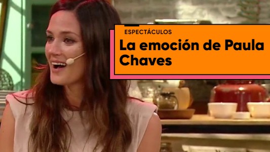 Paula Chavés quebró en llanto por una canción de Sole Pastorutti: "Mi papá se había quedado sin trabajo y nos tuvimos que ir a vivir a Lobos"