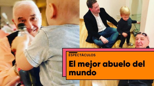 Las emocionantes fotografías que publicó Jony Viale de su padre