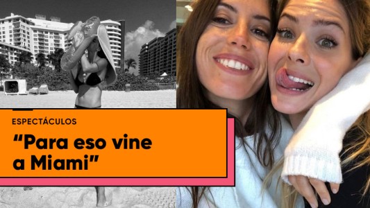 El motivo por el que la China Suárez viajó a Miami