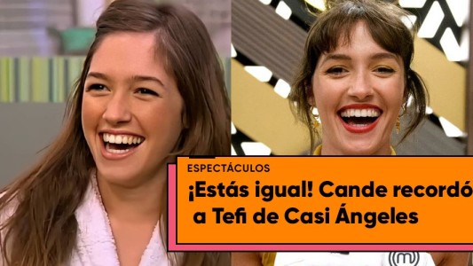 El inesperado guiño de Cande Vetrano a "Tefi de Casi Ángeles"