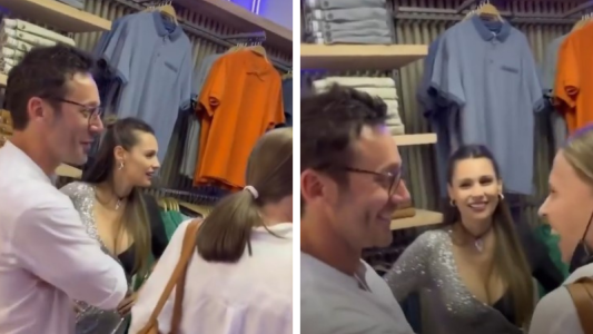 El emocionante encuentro entre Pampita y Vicuña